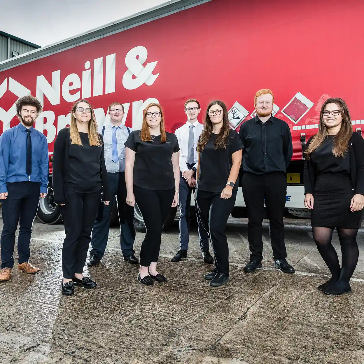 Neill and Brown's Customs Clearance Team